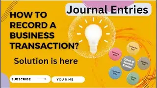 Journal Entries |Basic Accounting |Class 11| Hindi| Procedure