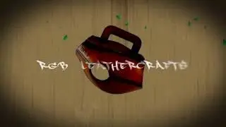 RGB LeatherCrafts Leather Catch Bag / Catch Cock / Body Protector  Actual Use in Training