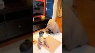 monster eating baby . funny video #tiktok #funnyvideo #baby #reel #facebook #instagram