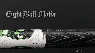 Eight Ball Mafia EBM21 Pool Cue Stick - HD Rotating 360 Degree Wide View