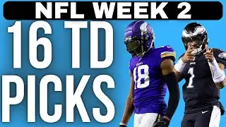 Best Anytime Touchdown Picks NFL Week 2 Player Props and Parlays