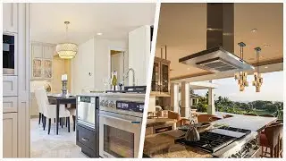 75 Travertine Floor Kitchen With Limestone Countertops Design Ideas You'll Love 🔴