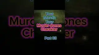 Your month your Murder drones Character Part 03 (finale) #murderdrones #glitchproductions #edit