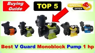 Best V Guard Monoblock Pump 1 hp in India With Price 2026 | Best V-Guard Water Pump 1 HP