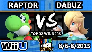 SSC - iQHQ | Raptor (Yoshi) Vs. VQ iQHQ | Dabuz (Rosalina) SSB4 Top 32 - Smash Wii U - Smash 4