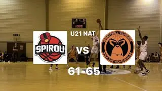 U21 Spirou Charleroi vs Bavi Vilvoorde: 61-65 (Nationale eindronde) [FULL GAME]