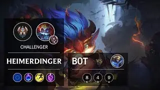 Heimerdinger Bot vs Ezreal - EUW Challenger Patch 9.14
