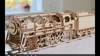 Self moving incredible wooden mechanical models