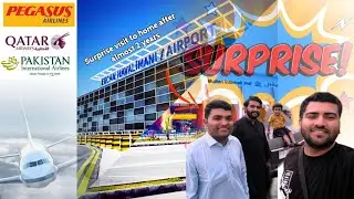 Going back home after almost 2 years | 4 flights from Northern Cyprus to Multan, Pakistan