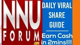 How to do NNU Forum [2020] Viral Share on Twitam.com
