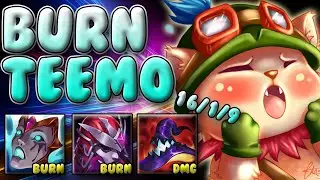 SEASON 11 DOUBLE BURN TEEMO TOP | Teemo Guide S11 - League Of Legends