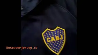 Boca Juniors 2017-18 Home Soccer Jersey football shirt dosoccerjersey.net