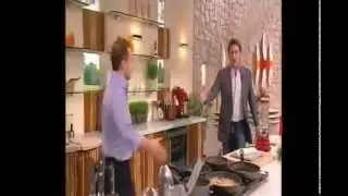 JAMES MARTIN and AGGI SVERRISON Cod lemon purée  barley  cauliflower  couscous SATURDAY KITCHEN