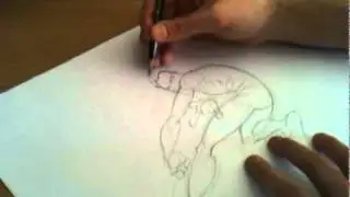 Speed Drawing with Patrick Brown