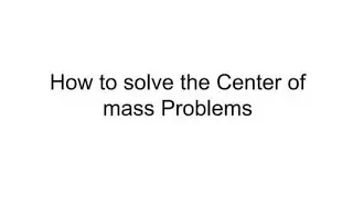|Center of Mass|Superposition Principle|Integration Formula for Center of Mass|JEE|NEET |#FNEETEDU