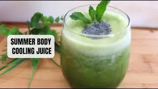 Summer Body Cooling Juice for hydration & Weight loss | Refreshing Summer Drink