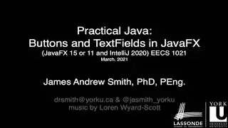 Practical Java: Buttons and Textfields in JavaFX