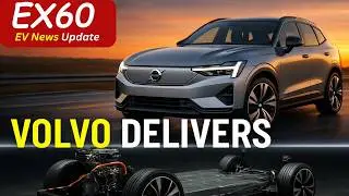 VOLVO EX60: Официально &mdash; Volvo начала поставки конкурента Model Y 21 января.