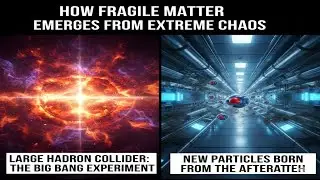 How Fragile Matter Emerges from Extreme Chaos at the Large Hadron Collider
