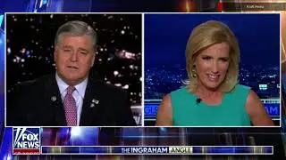 Fox News Laura Ingraham and Sean Hannity talk about new graphics Dec. 6, 2021