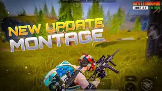 BGMI NEW UPDATE MONTAGE VIDEO | CAPTAIN STAR G