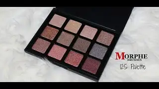 NEW Morphe Brushes 12S Palette Swatches