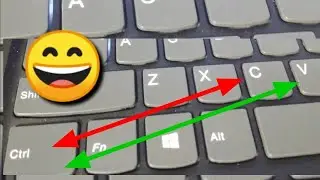 How to copypaste text on laptop without mouse?