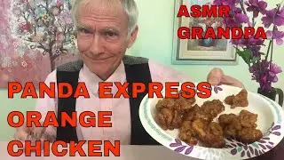 ASMR Panda Express Оранжевый цыпленок!