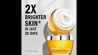 Olay Regenerist Vitamin C + Peptide 24 Brightening Face Moisturizer + Whip Face|AMAZON