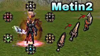 Echipam Alchimie pe Sura si Facem Arma PvP +9 @ #Monarch HNX #Metin2 Ro #Chione