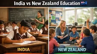 India 🇮🇳 vs New Zealand 🇳🇿: School Life Differences Explained! 🏫