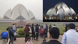 Lotus Temple Delhi Visit Dec 2025 | Architecture, History & Peace ✨