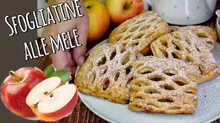 SFOGLIATINE ALLE MELE pronte in soli 10 minuti CROCCANTISSIME!! PROVATELE😘😘