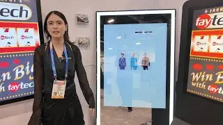 Интерактивное зеркало для примерки Faytech: 65-дюймовое 4K PCAP, 10-сенсорное, светодиодная индик...