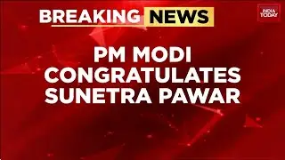 PM Narendra Modi Hails Sunetra Pawar As Maharashtra's 1st Woman Deputy Chief Minister | India Today