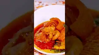 Easy Gbegiri Recipe #shorts #shortsafrica #gbegiri #beanssoup #amala #abula #foodiesandspice