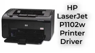 How to Download and Install HP LaserJet P1102w Printer Driver and Software #windows11 #hp