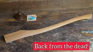 Unboxing A Limited Edition White Oak Axe Handle, 28 NEC From Whiskey River. #axe #restoration #tools