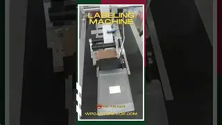 Flat labeling machine/label applicator/label application #machine #makine #labelapplicator #shorts