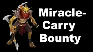 Miracle- Carry Bounty Road to 9K MMR Dota 2