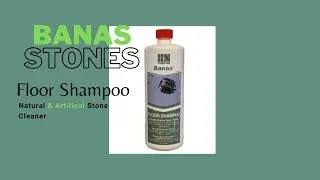 Banas Stones Floor Shampoo Application