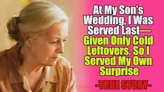 At My Son&rsquo;s Wedding, I Was Served Last&mdash;Given Only Cold Leftovers. So I Served...| Her Family Stories