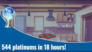 The Jumping Food - 544 platinum trophies in a day!