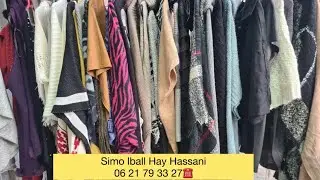 🚨حي الحسني قسارية الوداد عند سيمو مول تقاشر والشال /كاب/البوني/ليكات وأواني المستعملة 