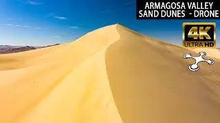 Amargosa Valley Sand Dunes Drone Footage - Las Vegas Drone Pilot | Desert Sand Dune Drone Aerials