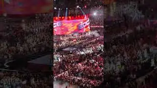 Edge entrance at WWE Clash at the Castle #wwe #clashatthecastle