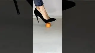 ASMR Apple vs High Heels Crushing | Crunchy & Satisfying Oddly Sounds 👠 #shorts #ytshorts #crush