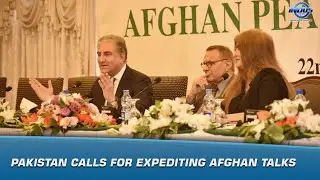 Pakistan Calls For Expediting Afghan Talks | News Bulletin | Indus News
