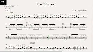 Turn To Stone - Electric Light Orchestra - Drum Sheet Demo