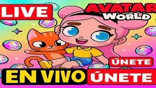 Avatar World EN VIVO Live MULTIPLAYER En DIRECTO AHORA 🔹 JOGANDO AVATAR WORLD Com INSCRITOS ! 2026 🔄